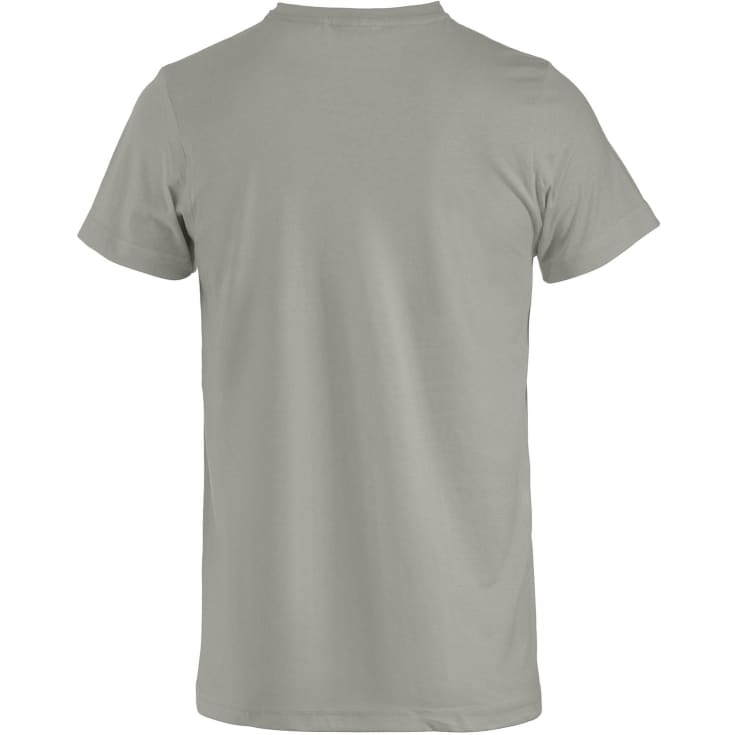 Clique Basic t-skjorte, sølvgrå, str. 2XL