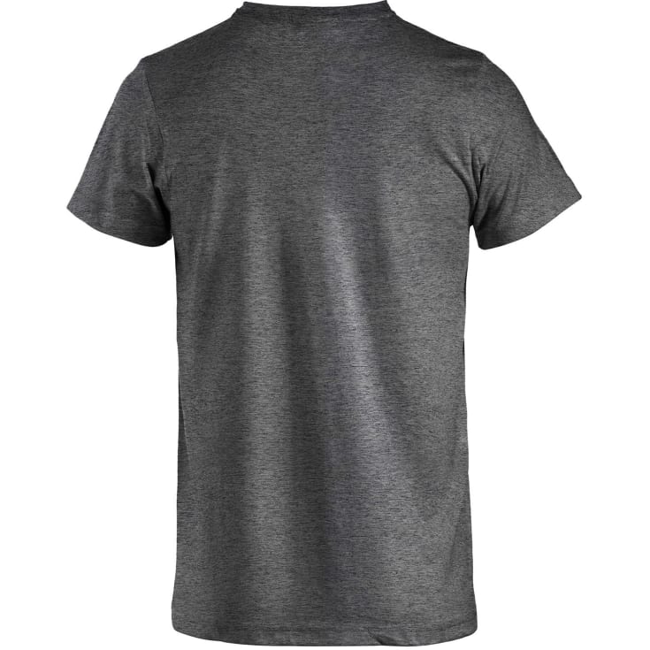Clique Basic t-skjorte, koksgrå melert, str. 2XL