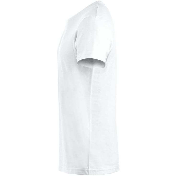 Clique Basic t-shirt, vit, st XS