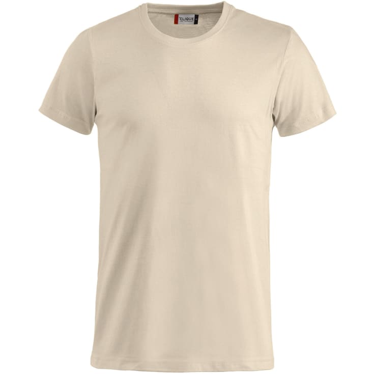 Clique Basic T-shirt, Lys Khaki, XS