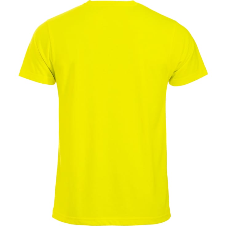 Clique New Classic t-skjorte, hi-vis gul, str. L