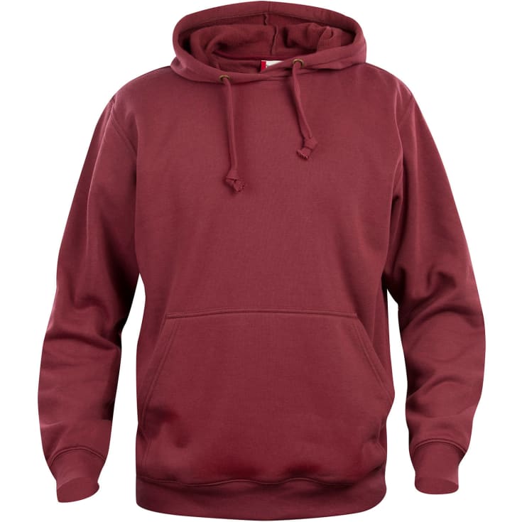 Clique Basic hettegenser, bordeaux, str. XL