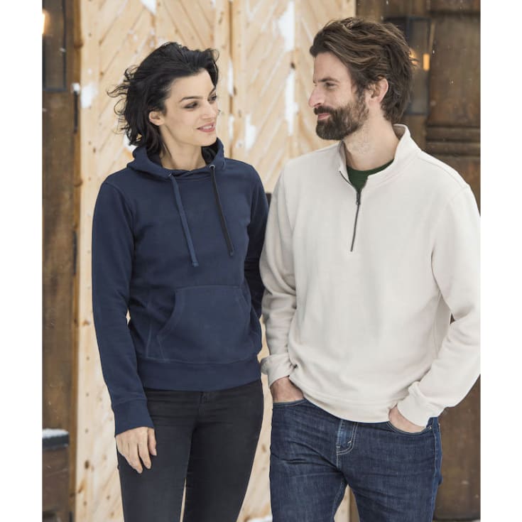 Clique Basic hettegenser, mørk marineblå, str. 2XL