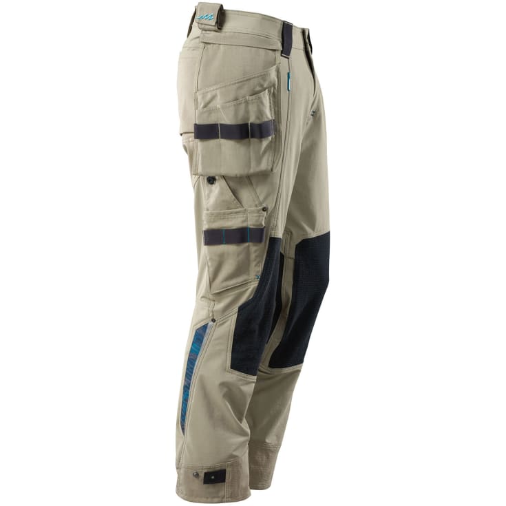 Mascot Advanced arbeidsbukse med stretch, khaki, str. 82C62