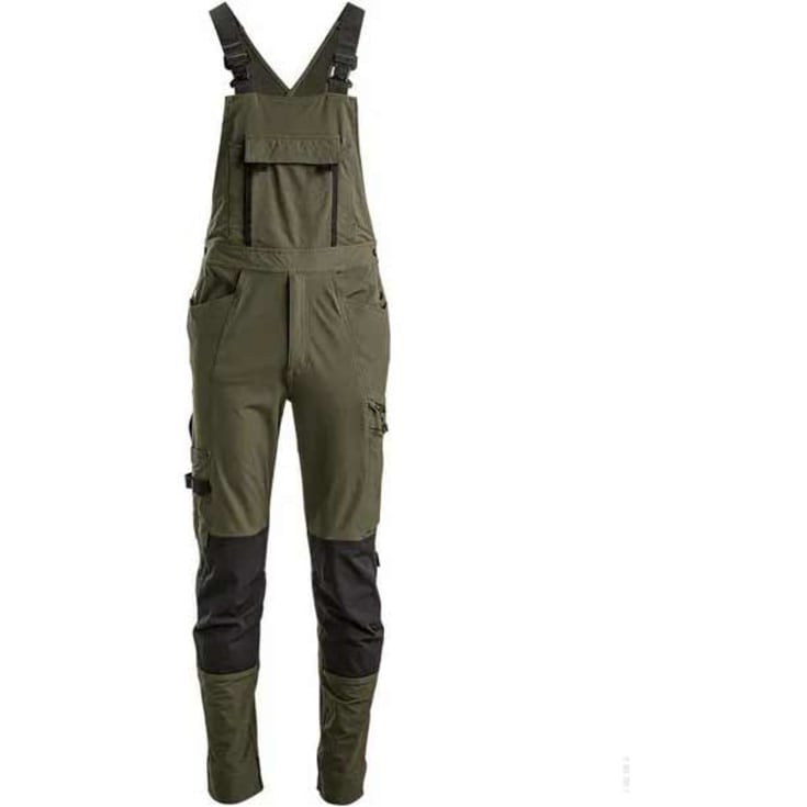 Kramp Technical snekkerbukse, olivengrønn, str. 5XL