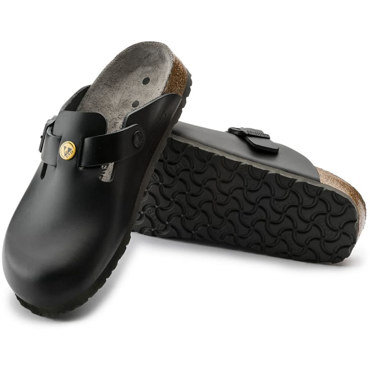 Birkenstock Boston ESD Regular Fit sandaler, Sort, 46