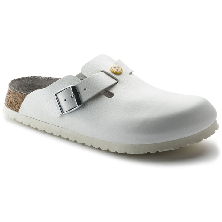 Birkenstock Boston ESD Regular Fit sandaler, Hvid, 40