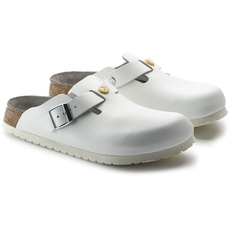 Birkenstock Boston ESD Regular Fit sandaler, Hvid, 40