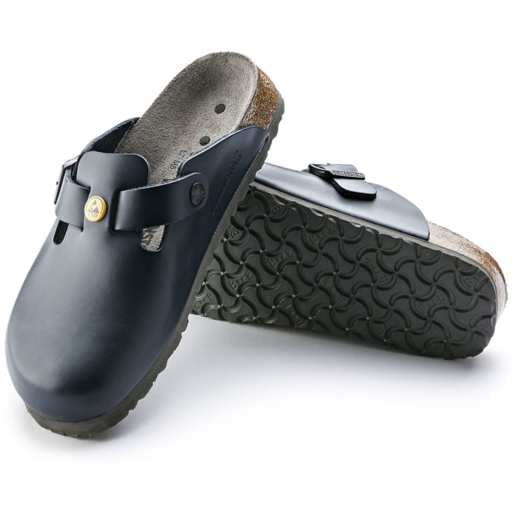 Birkenstock Boston ESD Regular Fit sandaler, Blå, 47