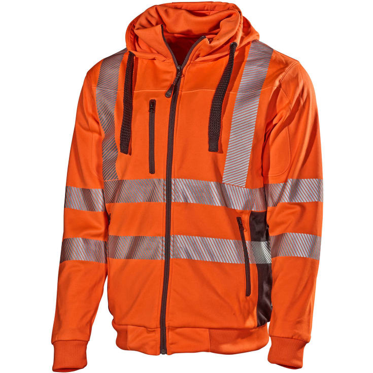 L.Brador hættetrøje 419P, Hi-vis Orange, M