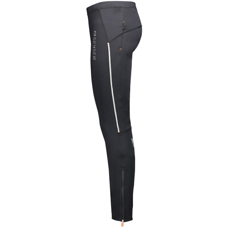 GEYSER løbetights long, Sort, S