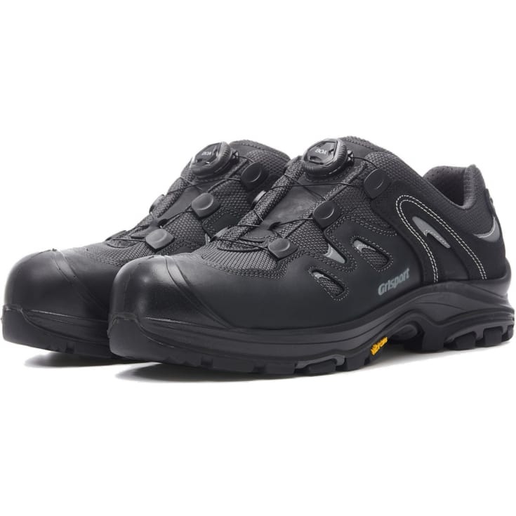 Grisport 74661 BOA sikkerhedssko, S3, sort, str. 36