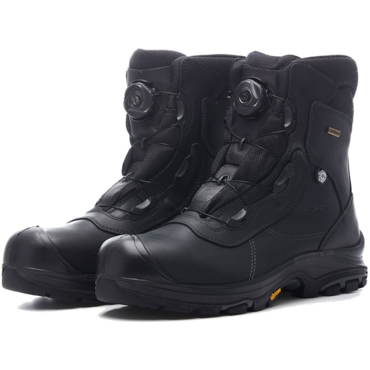 Grisport 74693 BOA vinter skyddsstövlar, S3, svart, st 37
