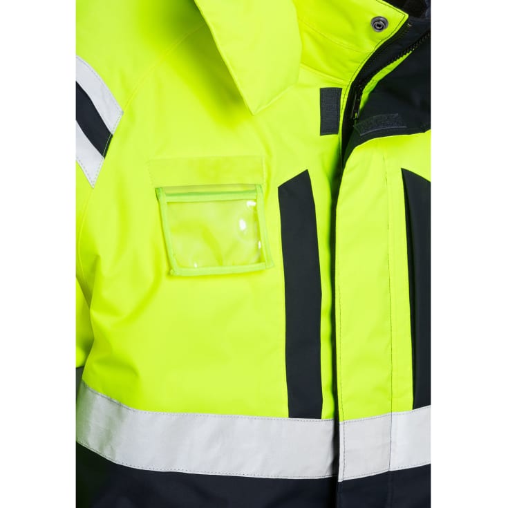 Fristads Airtech® vinterkedeldragt 8015, Hi-vis Gul/Marine, 3XL