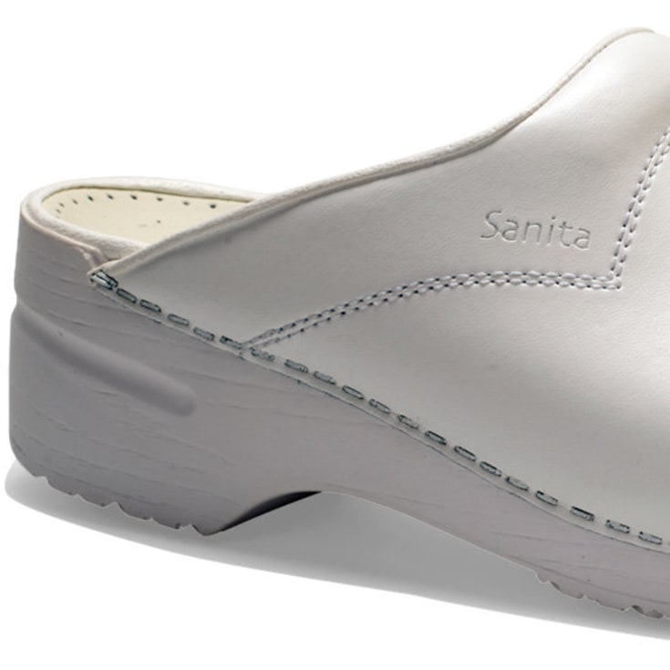 Sanita San Flex Clog träskor O1, utan hälkappa, vit, st 45