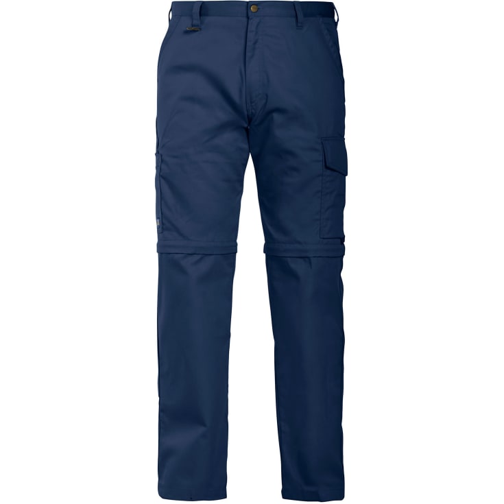 ProJob servicebukser med zip off 2502, Marine, C148