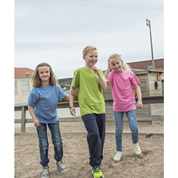 Clique Basic børne T-shirt, Lys Pink, 110/120