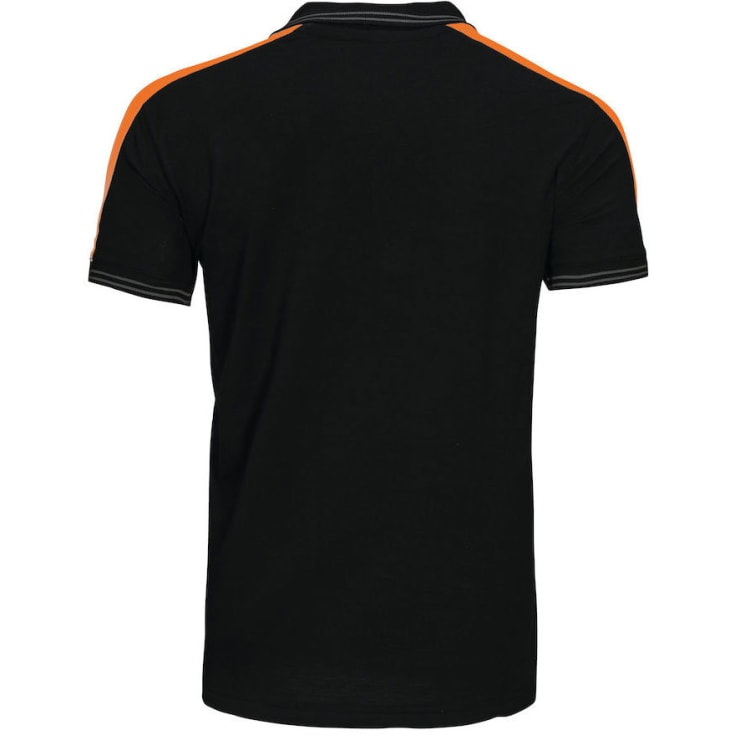 ProJob polo T-shirt 2018, Sort/Orange, 2XL