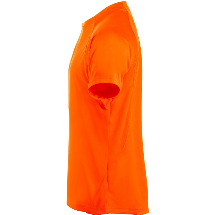 Clique Active T-shirt, Hi-vis Orange, 2XL