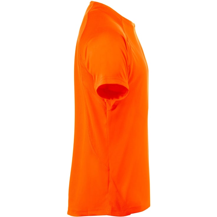 Clique Active T-shirt, Hi-vis Orange, 2XL