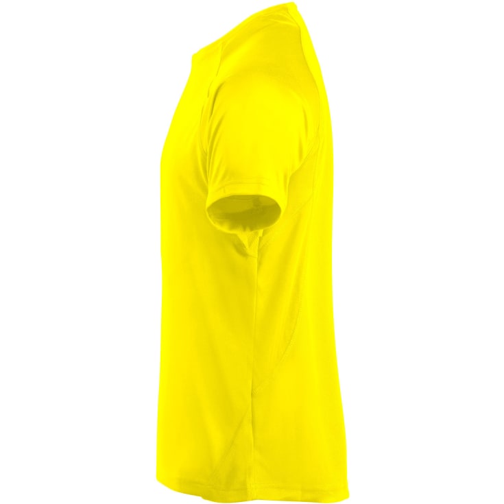 Clique Active T-shirt, Hi-Vis Gul, 2XL