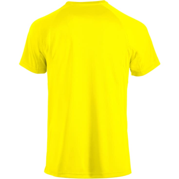 Clique Active T-shirt, Hi-Vis Gul, 2XL