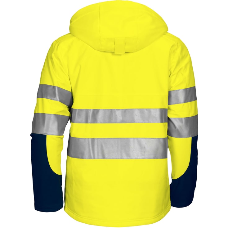 ProJob vinterjakke 6420, Hi-Vis gul/marine, S