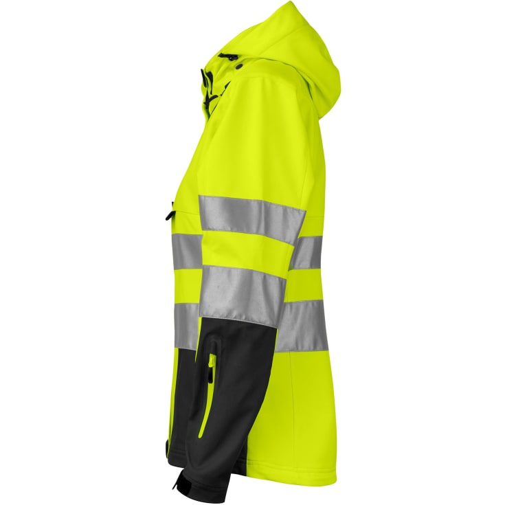 ProJob dame skaljakke 6423, Gul/Sort, M