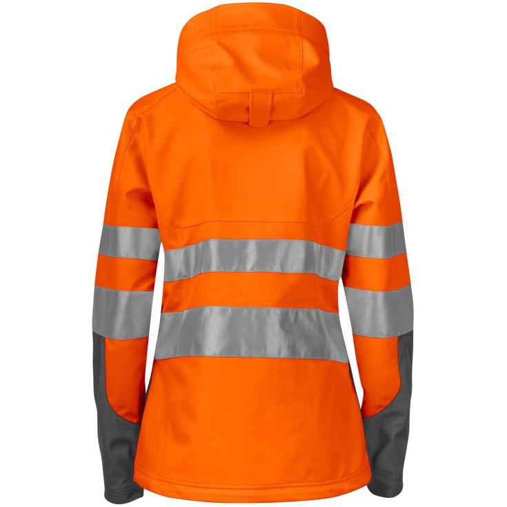 ProJob dame skaljakke 6423, Orange/Grå, M