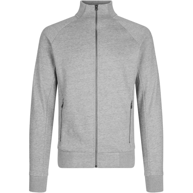 ID sweat cardigan, Grå Melange, M