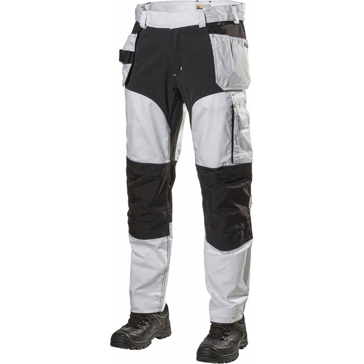 L.Brador håndværkerbukser 1843PB, Hvid, C52