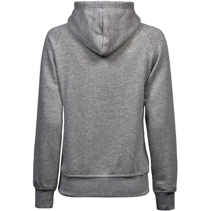 Tee Jays dame hættetrøje, Heather Grey, S