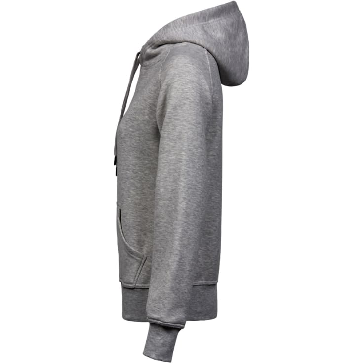 Tee Jays dame hættetrøje, Heather Grey, S