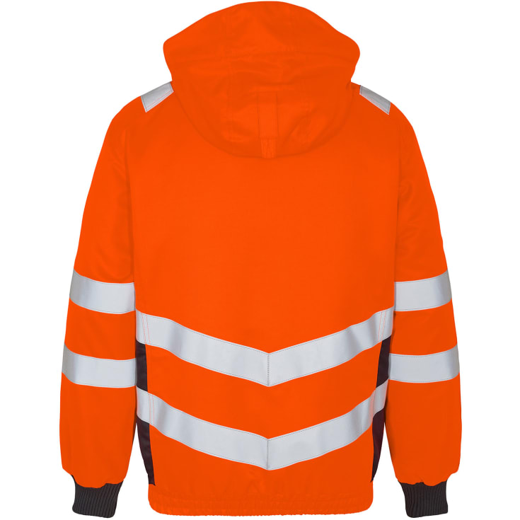 Engel Safety pilotjakke, Hi-Vis Orange/Antracitgrå, 3XL