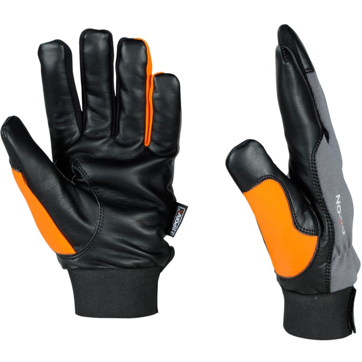 OX-ON Winter Supreme 3609 vinter arbejdshandsker, Grå/Sort/Orange, 10