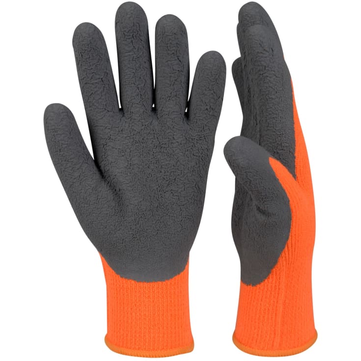 Ox-On 3000 Winter Basic vinterhandske, orange/grå, st 10