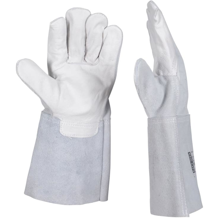 OX-ON Worker Basic 2003 svejsehandsker, Hvid, 10