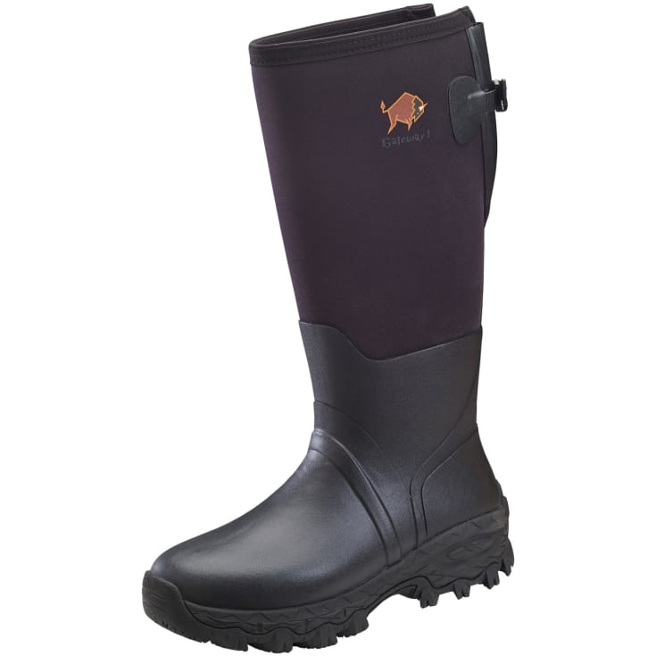 Gateway1 Woodwalker 18" gummistøvler, sort, str. 41