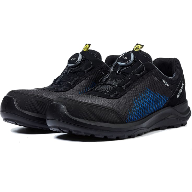 Grisport 70572 BOA skyddssko, S1P, svart/blå, st 46
