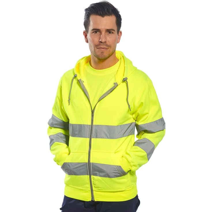Portwest hættetrøje, Hi-Vis Gul, M