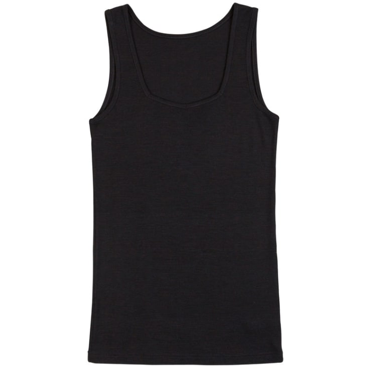 Joha Sara dame undertrøje, uld/silke, Sort, 2XL