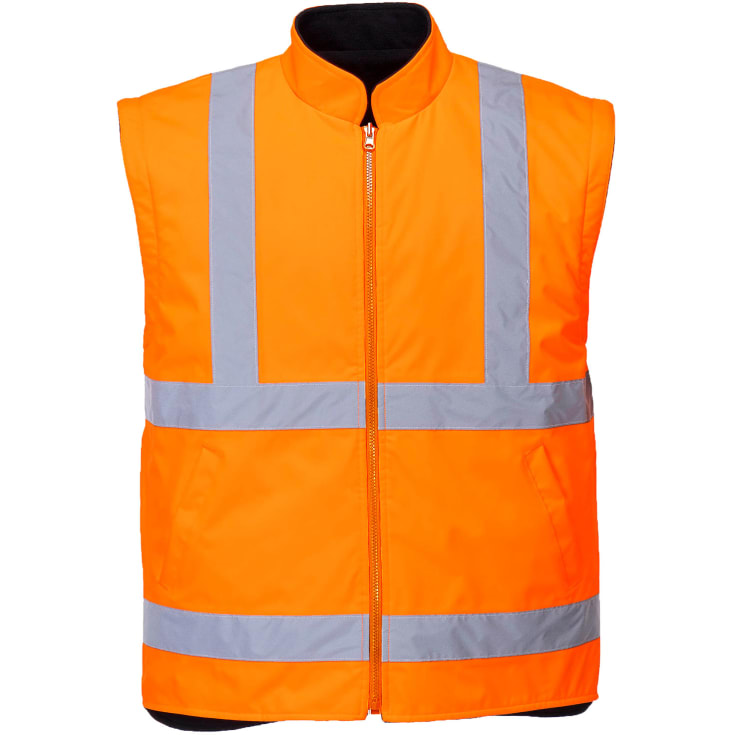 Portwest 5-i-1 parkajakke, Hi-vis Orange/Marine, 5XL