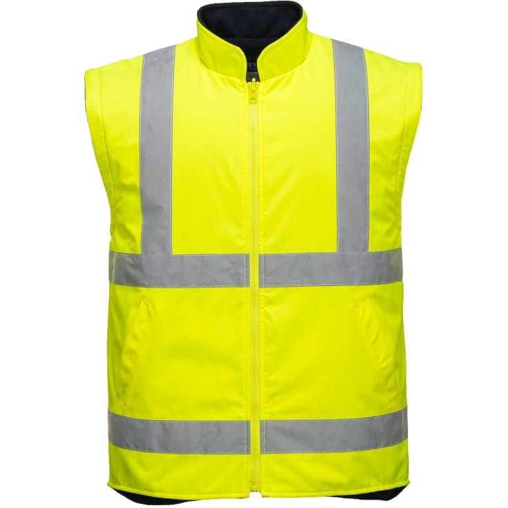 Portwest 5-i-1 parkajakke, Hi-vis Gul/Sort, 2XL