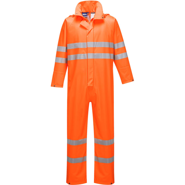 Portwest regndragt, Hi-vis Orange, 2XL