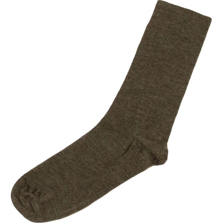 Joha strømper med uld, Chestnut Melange, 43-46