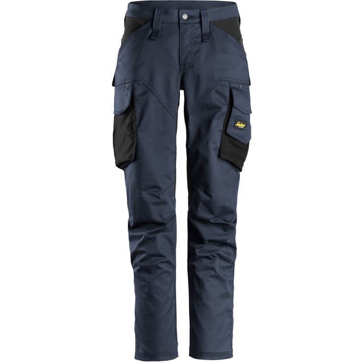 Snickers AllroundWork dame servicebukser 6703, Navy/Sort, 48