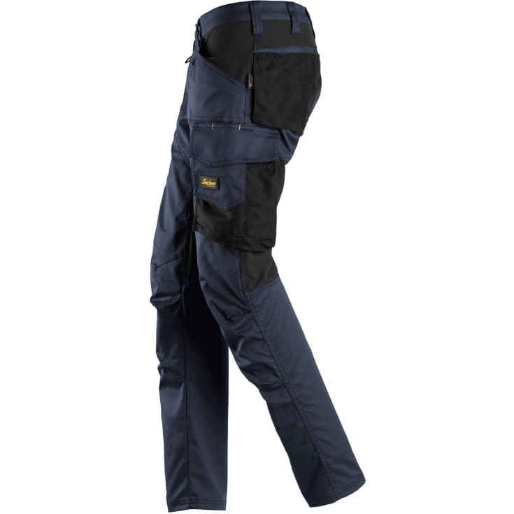 Snickers AllroundWork dame servicebukser 6703, Navy/Sort, 48
