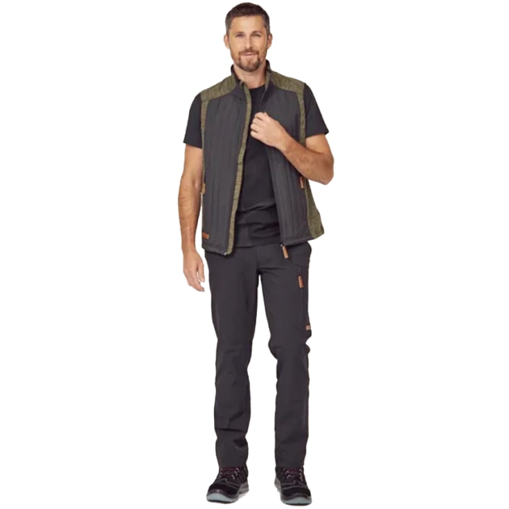 Kramp Active hybrid vest, Olivengrøn, 2XL