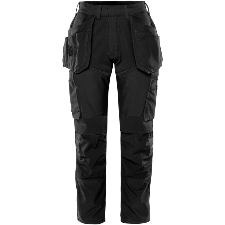 Fristads dame håndværkerbukser 2599 LWS full stretch, Sort, 50