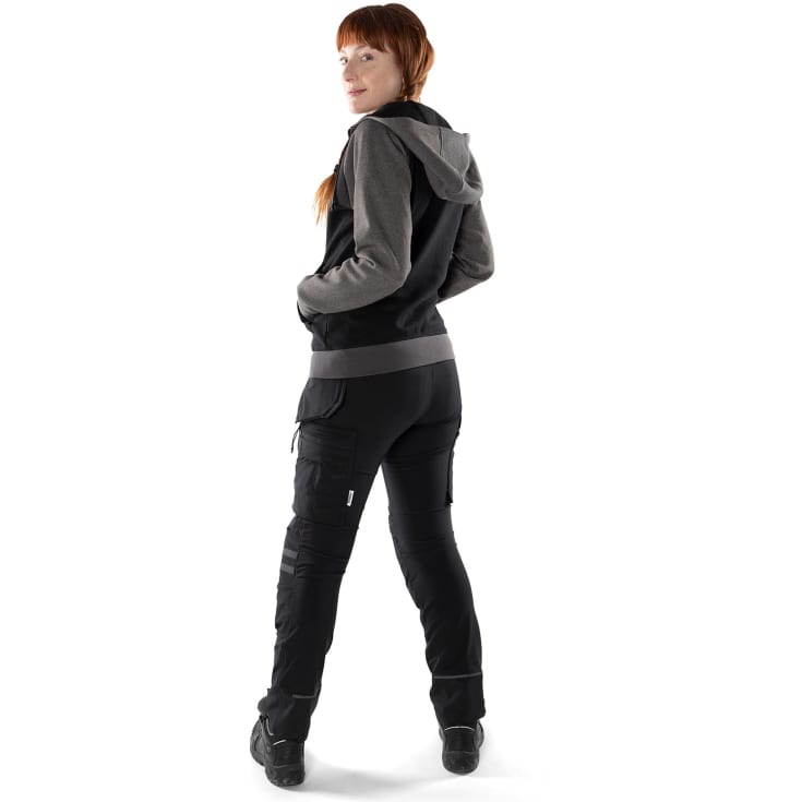 Fristads dame håndværkerbukser 2599 LWS full stretch, Sort, 50